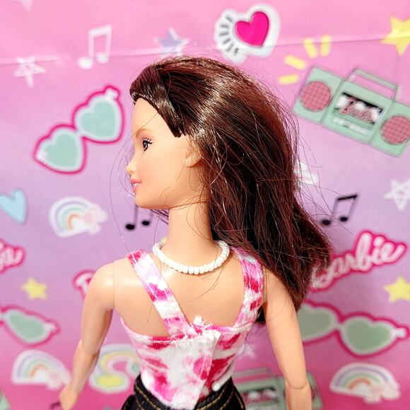 Barbie Generation Girl LARA Artist Pink Tie Dye Shirt 1998 #20968 - Picture 6 of 6